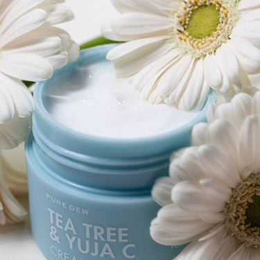 TONYMOLY Pure Dew Tea Tree & Yuja C Cream 50ml