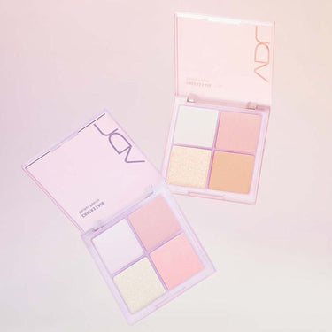VDL Cheek Stain Blusher Palette 2 colors