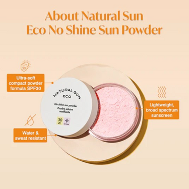 THE FACE SHOP Natural Sun Eco No Shine Sun Powder 13g