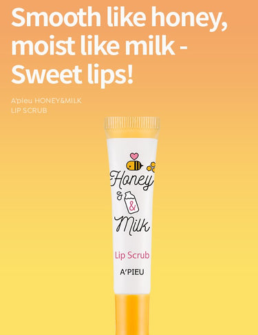 A'PIEU Honey & Milk Lip Scrub 8ml