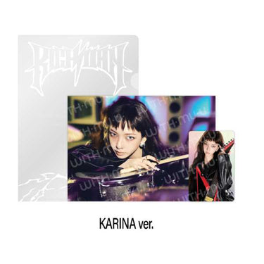 aespa - Postcard + Hologram Photocard Set [2025 aespa Week 'Rich Man' POP-UP Official MD]