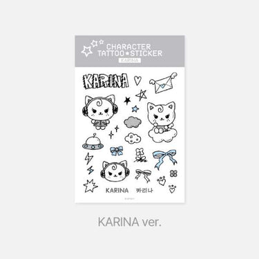 aespa - Tattoo Sticker Set [2025 aespa Live Tour 'SYNK : aeXIS LINE' Official MD]
