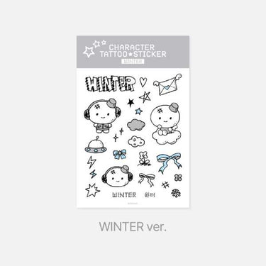 aespa - Tattoo Sticker Set [2025 aespa Live Tour 'SYNK : aeXIS LINE' Official MD]