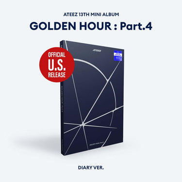 ATEEZ - GOLDEN HOUR : Part.4 [13th Mini Album - POP-UP Exclusive Ver.]