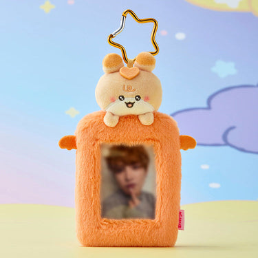 ATEEZ - MIGHTEEZ Wonder Room Photocard Holder Plush Keyring [MIGHTEEZ Wonder Room POP-UP]