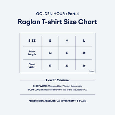 ATEEZ - Raglan T-Shirt [GOLDEN HOUR : Part.4 Official MD]