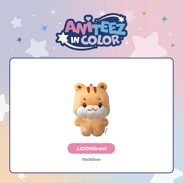 [PRE-ORDER] ATEEZ - Tiny ANITEEZ Plush Doll [ANITEEZ IN COLOR Official MD]