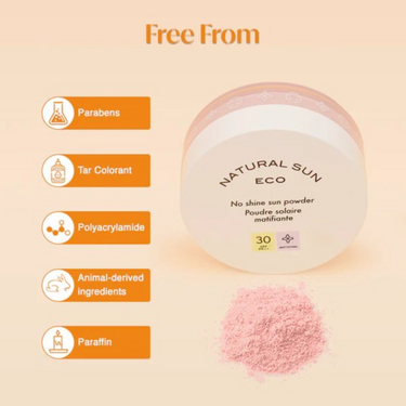 THE FACE SHOP Natural Sun Eco No Shine Sun Powder 13g