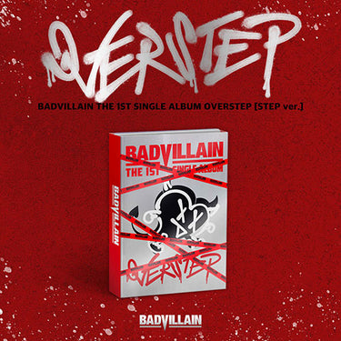 BADVILLAIN - OVERSTEP [1st Single Album]