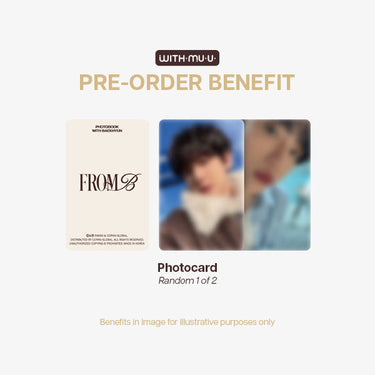 BAEKHYUN - FROM B [Swiss Photobook - B Ver.]