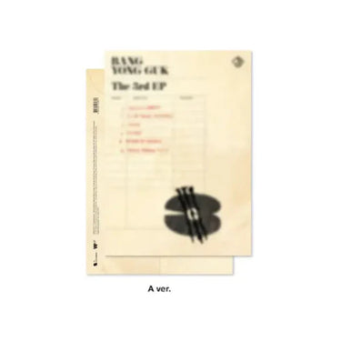 BANG YONGGUK - 3 [3rd EP Album]