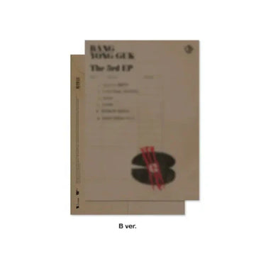 BANG YONGGUK - 3 [3rd EP Album]