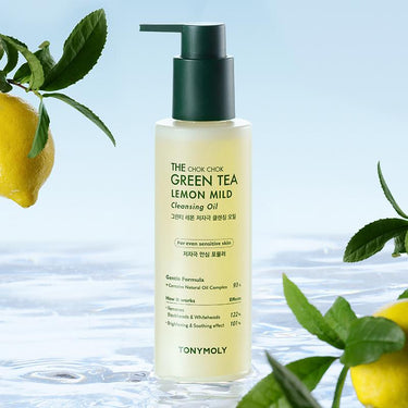 TONYMOLY The Chok Chok Green Tea Lemon Mild Cleansing Oil 200ml