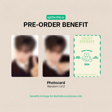 CHA EUN-WOO - 2026 Season's Greetings [LUCKY EXPRESS]