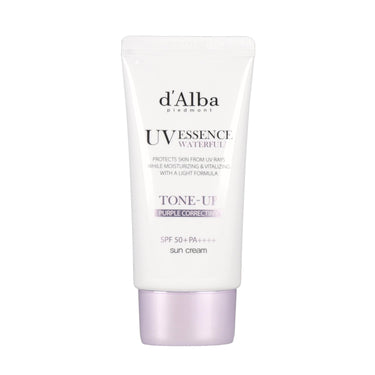 d'Alba Waterfull Tone Up Suncream (Purple) SPF50+/PA++++ 50ml