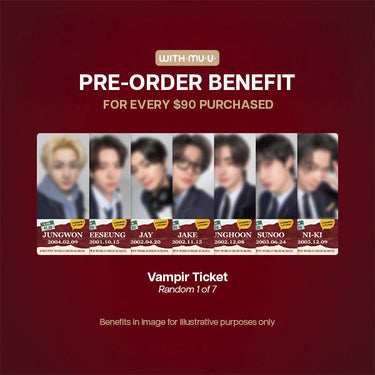ENHYPEN - World Coupon Card Collection [HIGH SCHOOL SPECIAL Ver.]