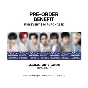ENHYPEN - World Coupon Card Collection [PAJAMA PARTY BASIC Ver.]
