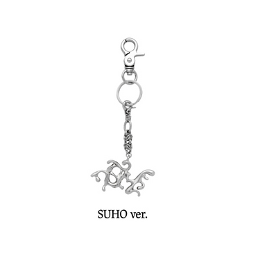 EXO - Metal Charm Keyring [2026 EXO POP-UP 'REVERXE THE WORLD' Official MD]