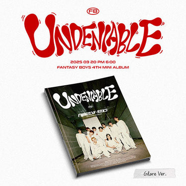 FANTASY BOYS - UNDENIABLE [4th Mini Album]