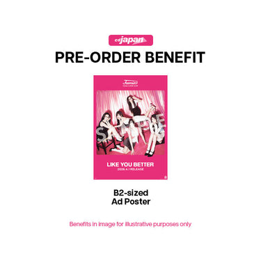 fromis_9 - LIKE YOU BETTER [1st JP EP Album - Regular Edition]