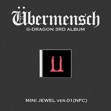 G-DRAGON - Übermensch [3rd Album - Mini Jewel Case Ver.]