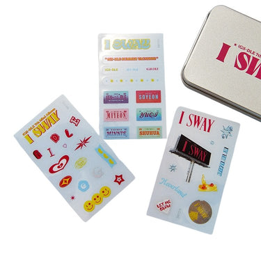 (G)I-DLE - Tin Case Polaroid Set [KLAXON POP-UP Official MD]