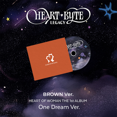 HEART OF WOMAN - Heart Byte : LEGACY [1st Album - One Dream Ver.]