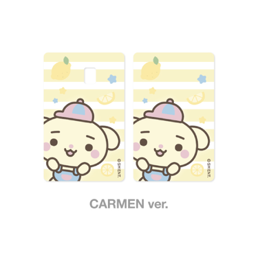 [PRE-ORDER] Hearts2Hearts - Card Cover Sticker Set [2nd Mini Album 'Lemon Tang' POP-UP Official MD]