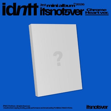 [PRE-ORDER] idntt itsnot5ver - itsnotover [3rd Mini Album]