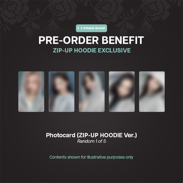 [PRE-ORDER] ITZY - Zip-Up Hoodie [Motto POP-UP Store Official MD]