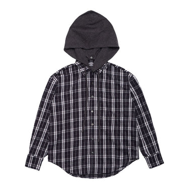 IU - Overfit Check Shirt ['THE WINNING' 2024 HEREH World Tour Concert Encore Official MD]