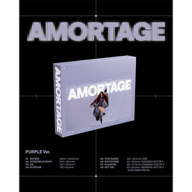 JISOO - AMORTAGE [1st Mini Album - Exclusive Ver.]