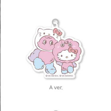 KEY - DIY Keyring Acrylic Charm [Hello Kitty X KEY POP-UP Store Official MD]