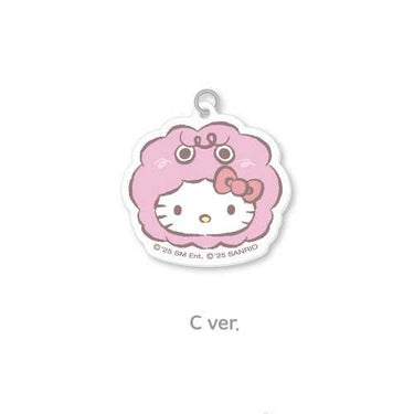 KEY - DIY Keyring Acrylic Charm [Hello Kitty X KEY POP-UP Store Official MD]