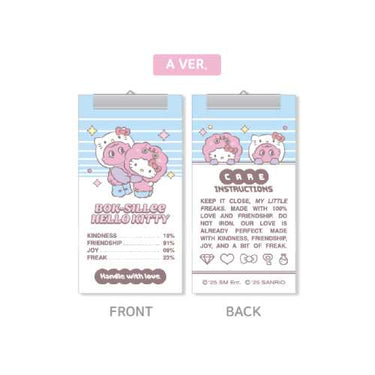 KEY - DIY Keyring Label Charm [Hello Kitty X KEY POP-UP Store Official MD]