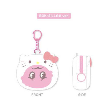 KEY - Plush Pouch Keyring [Hello Kitty X KEY POP-UP Store Official MD]