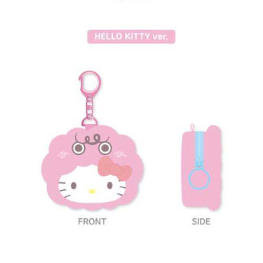 KEY - Plush Pouch Keyring [Hello Kitty X KEY POP-UP Store Official MD]