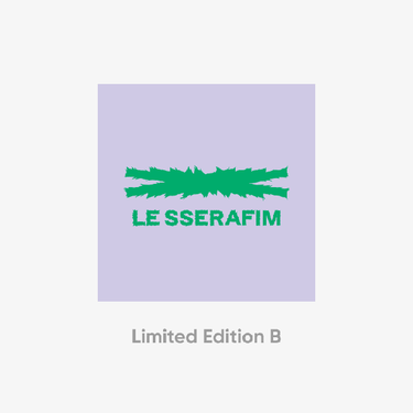 LE SSERAFIM - CRAZY [3rd JP Single Album - Limited Edition B]
