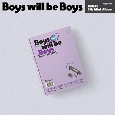 MIRAE - Boys will be Boys [5th Mini Album]