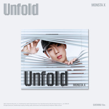 MONSTA X - Unfold [3rd English Album - Digipack Ver.]