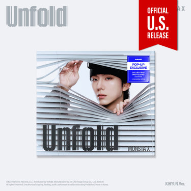MONSTA X - Unfold [3rd English Album - Digipack POP-UP Ver.]