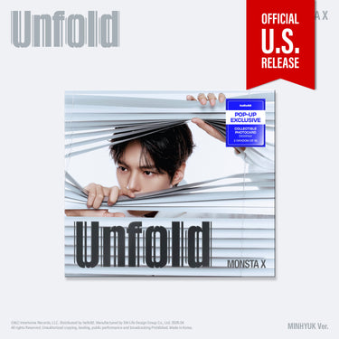MONSTA X - Unfold [3rd English Album - Digipack POP-UP Ver.]