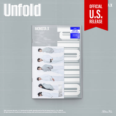 MONSTA X - Unfold [3rd English Album - POP-UP Exclusive Ver.]