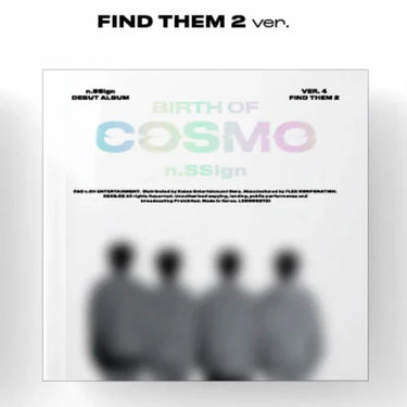 n.SSign - BIRTH OF COSMO [1st Album - FIND THEM Ver.]