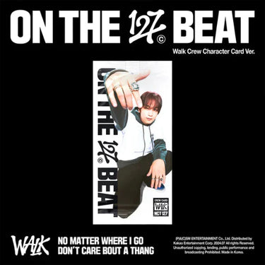 NCT 127 - WALK [6th Album - Walk Crew Character Card Ver.]