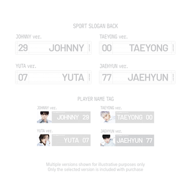 [PRE-ORDER] NCT - Sports Slogan Set [2026 NCT 10th Anniversary 'NEO GROUND' POP UP Official MD]
