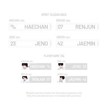 [PRE-ORDER] NCT - Sports Slogan Set [2026 NCT 10th Anniversary 'NEO GROUND' POP UP Official MD]