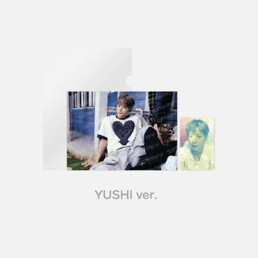 NCT WISH - Postcard + Hologram Photocard Set [FIND YOUR COLOR POP-UP Official MD]