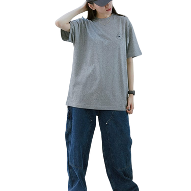 NewJeans - T-Shirt (Melange Gray) [NJ x MURAKAMI]