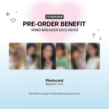 [PRE-ORDER] NMIXX - Wind Breaker [Heavy Serenade POP-UP Official MD]